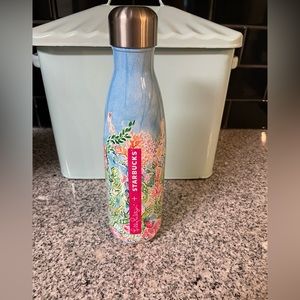 Starbucks x Swell x Lilly Pulitzer Water Bottle Mermaids Cove